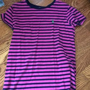 Ralph Lauren sport striped t shirt